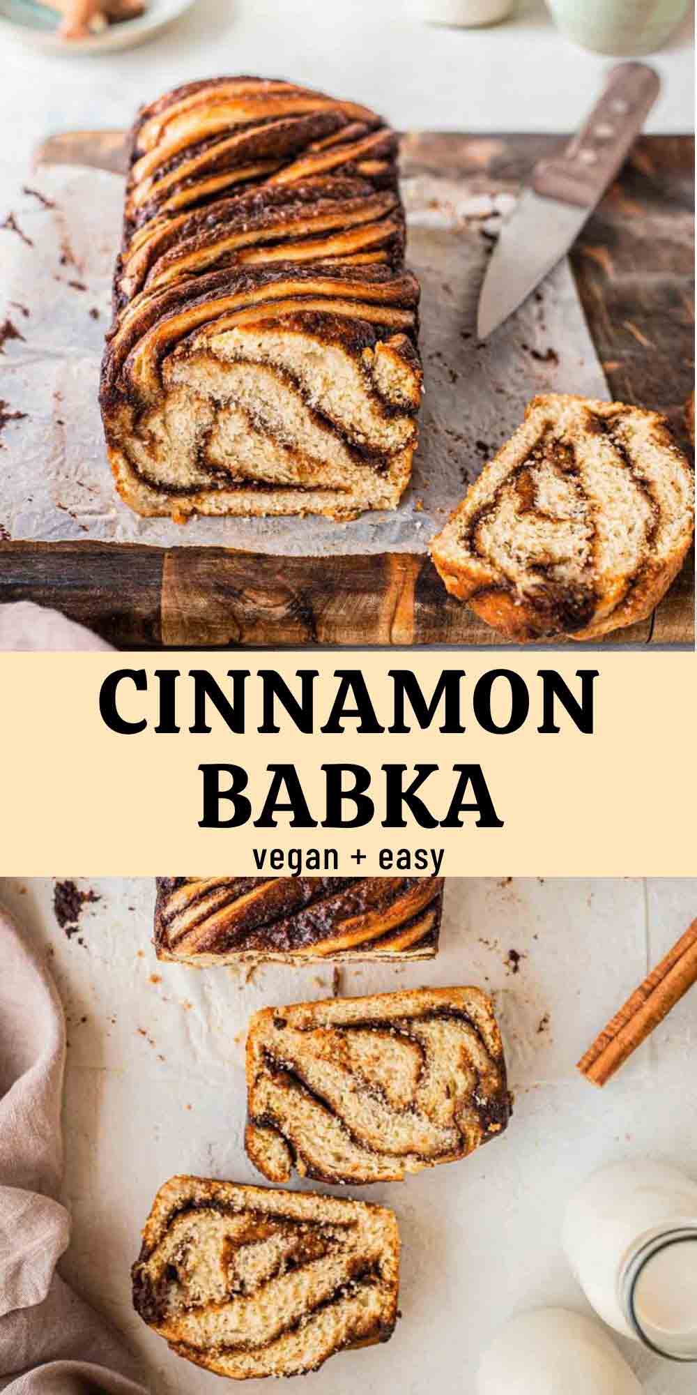 Vegan Cinnamon Babka