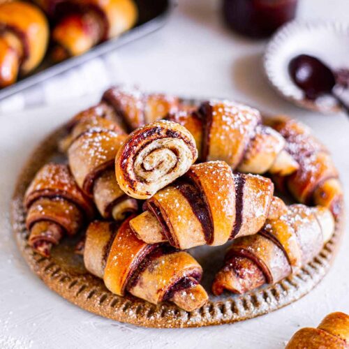 Small Rugelach Vegan Chocolate Rugelach Recipe: two methods - Rainbow Nourishments