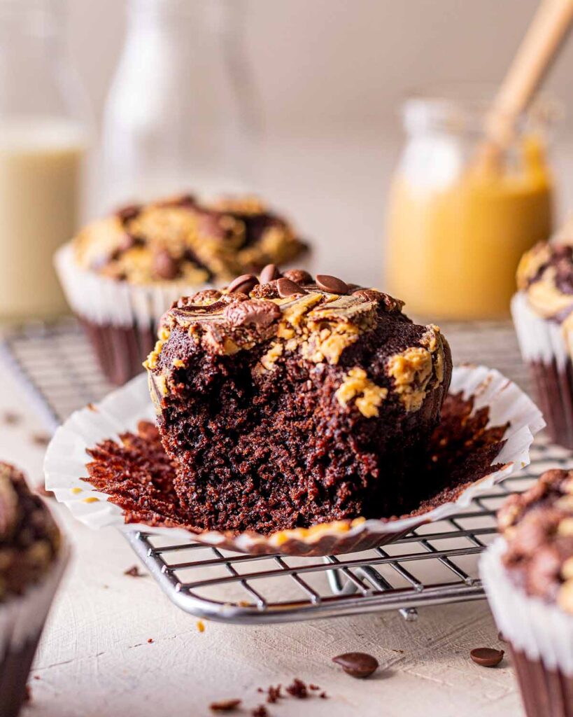 Vegan Chocolate Chip Muffins - Rainbow Nourishments