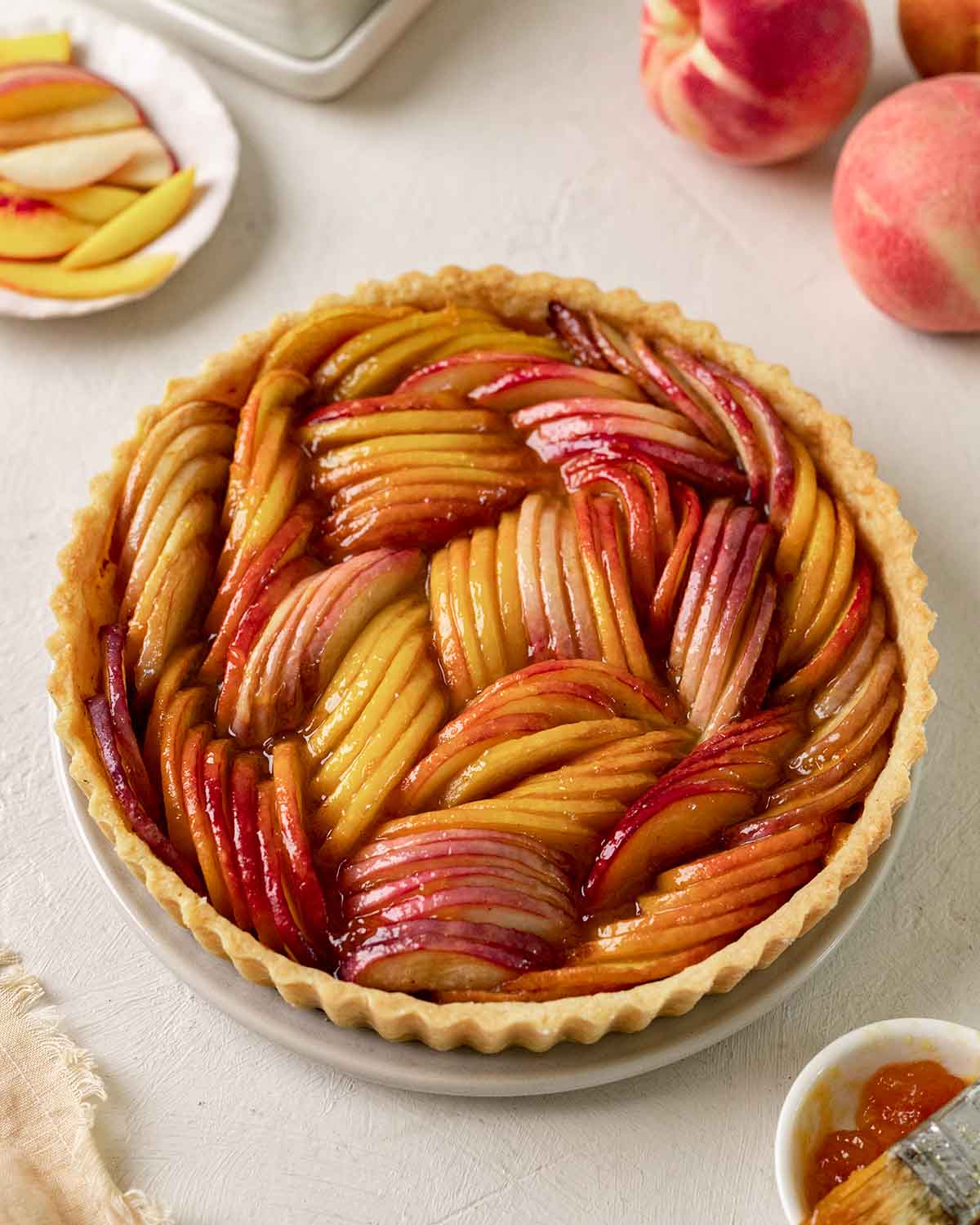Vegan Apple Tart - Rainbow Nourishments