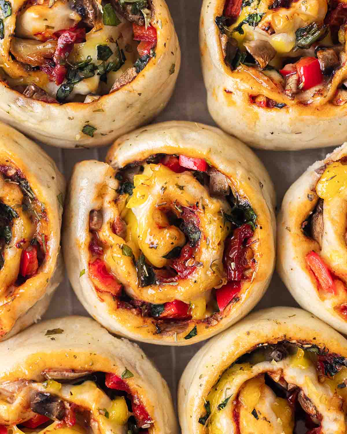 Vegan Pizza Rolls - Rainbow Nourishments